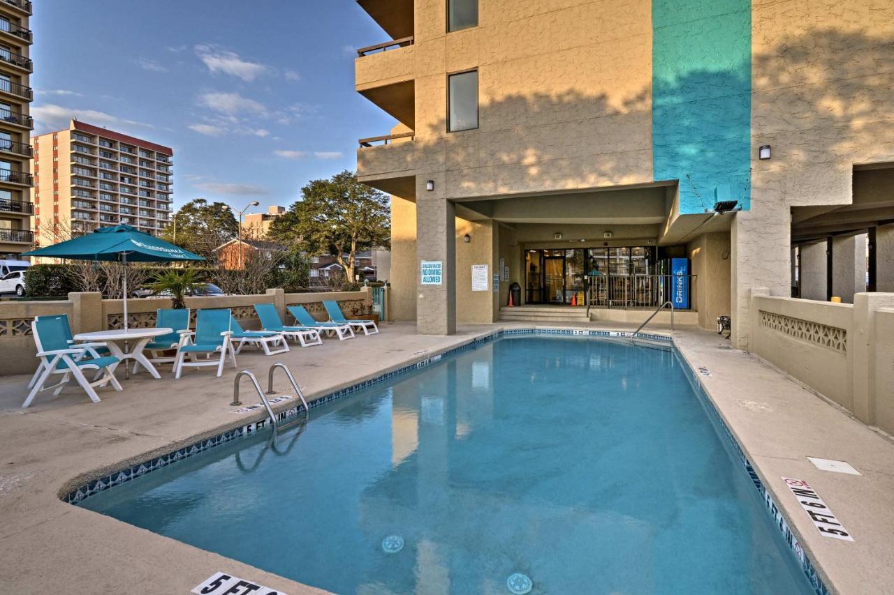 Myrtle Beach Condo With Ocean Views - Walk To Beach! Exterior foto